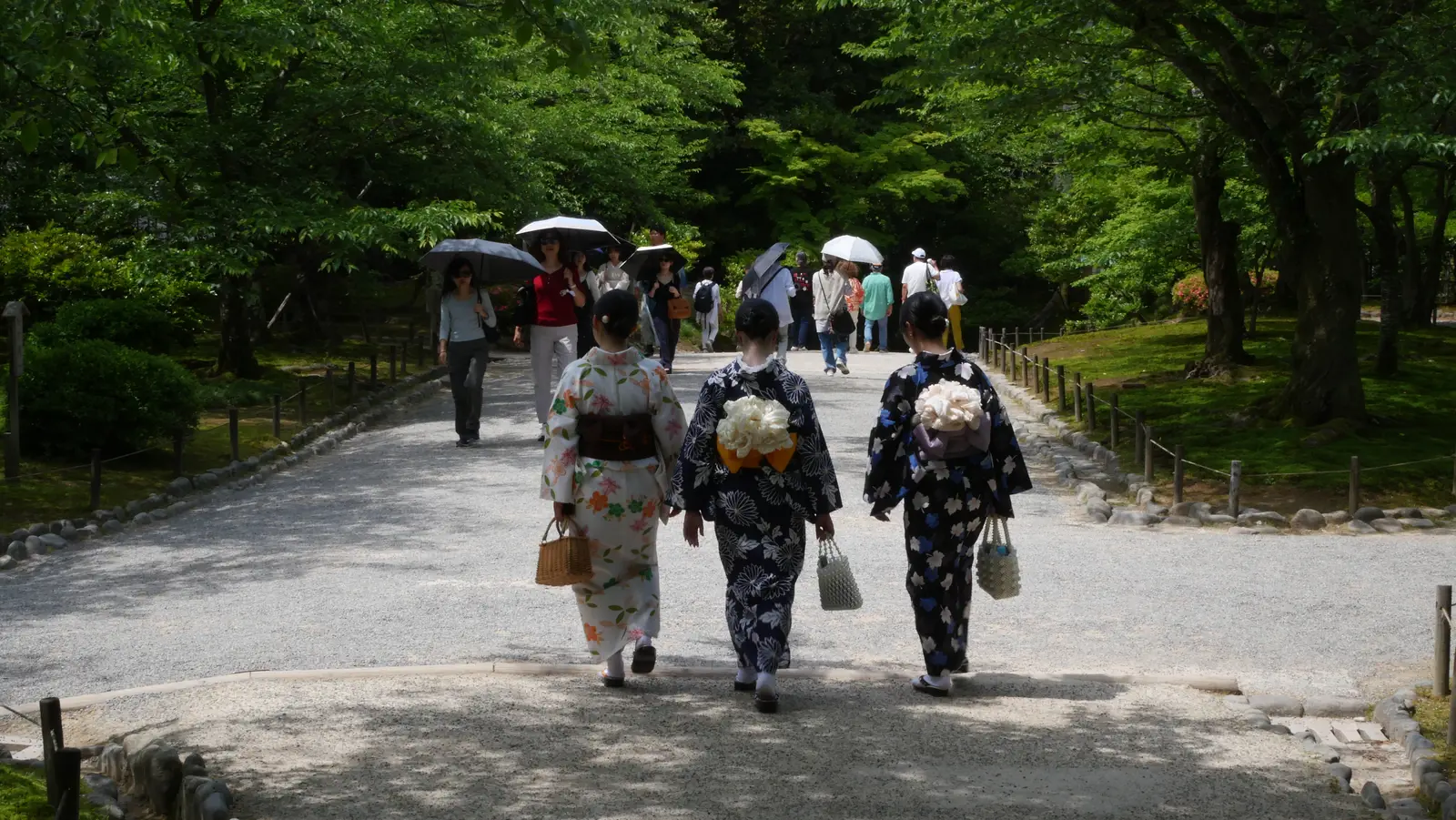 Jardin Kenroku-en geisha